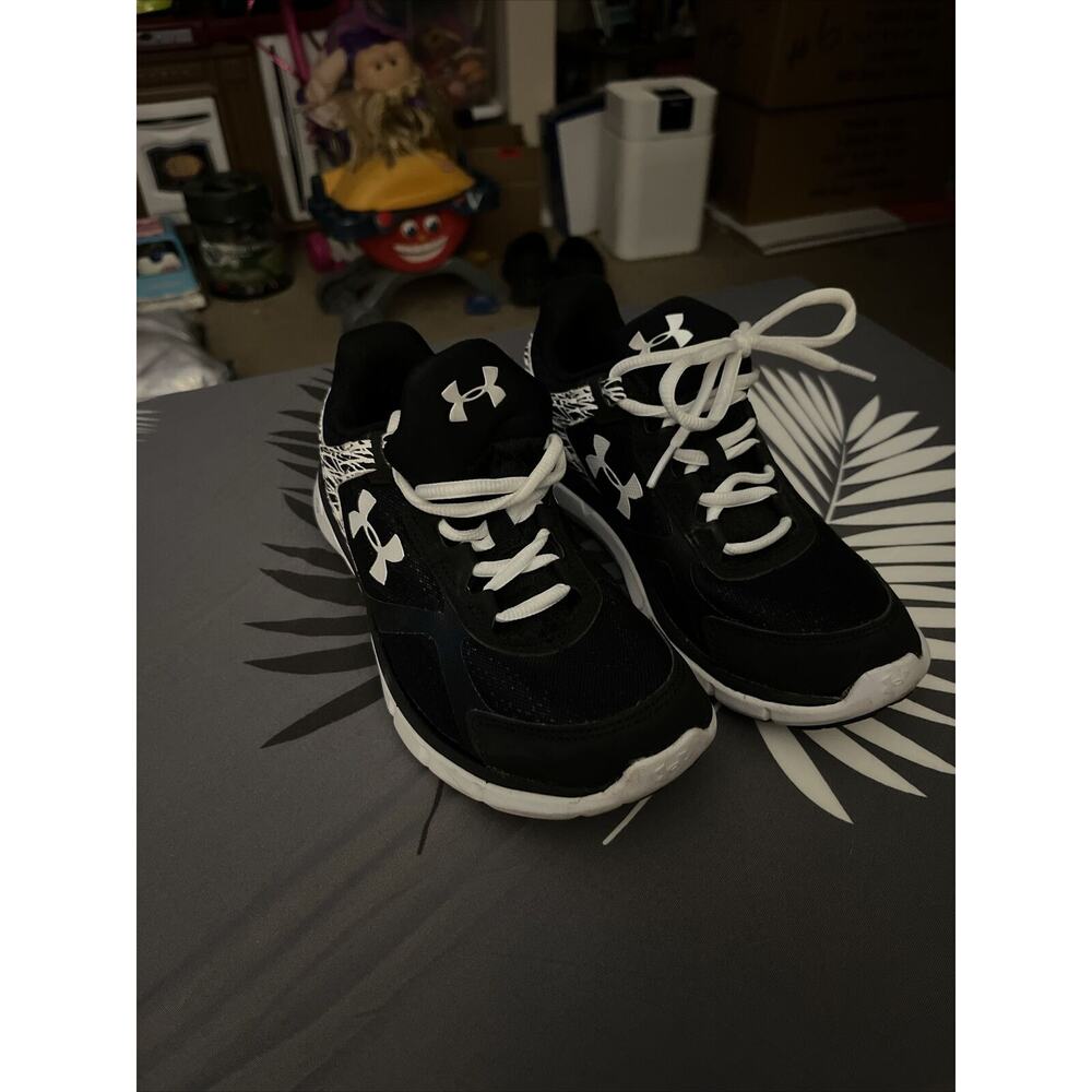 Under Armour Micro G Velocity Shoes Women’s Size 6 1/2 Black 258731 002 Running